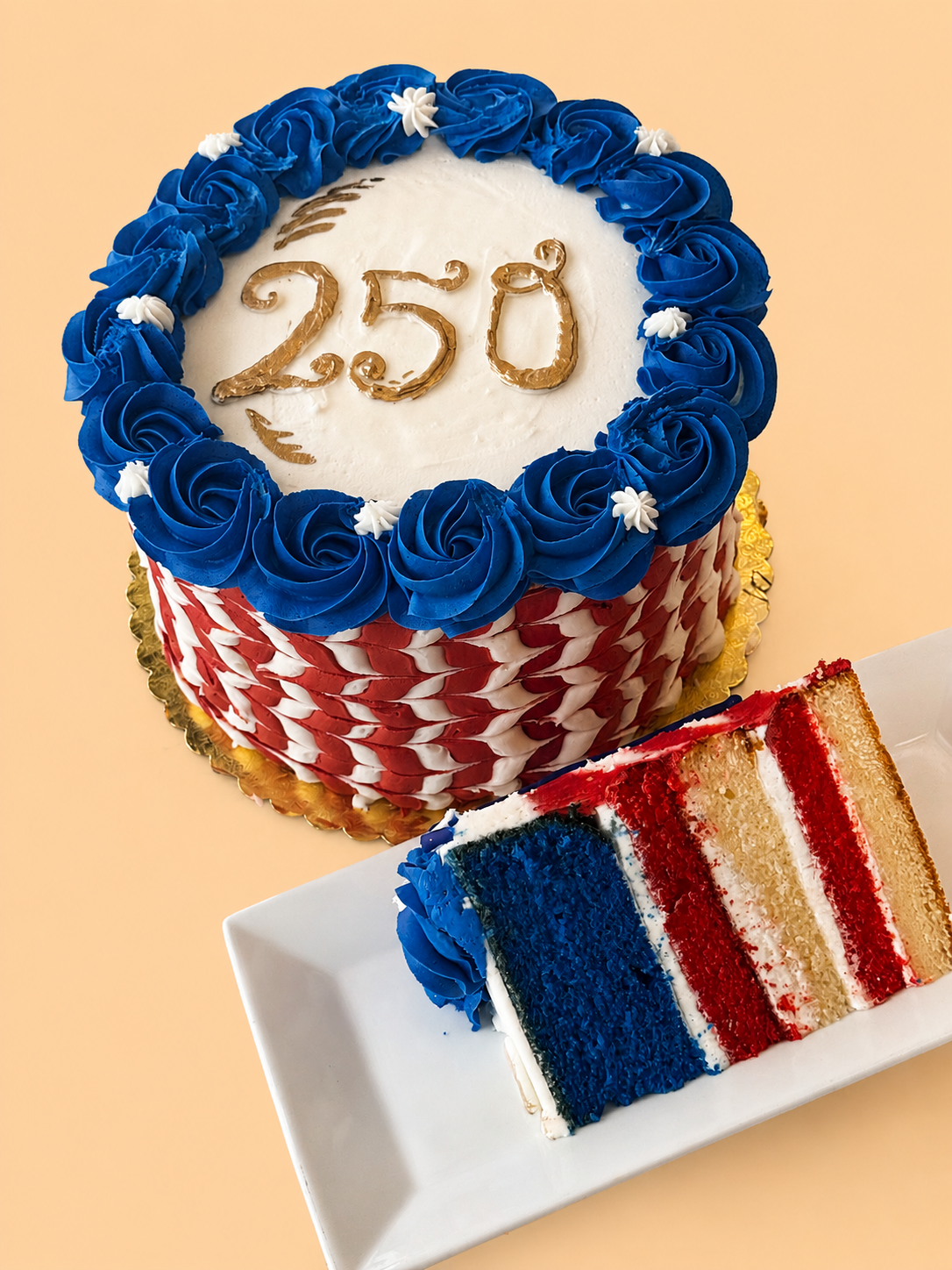 4th of July Parfait Cake