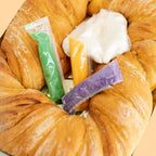 Bavarian Cream Filled King Cake