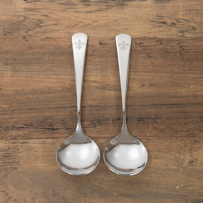 Fleur de Lis Gumbo Spoons