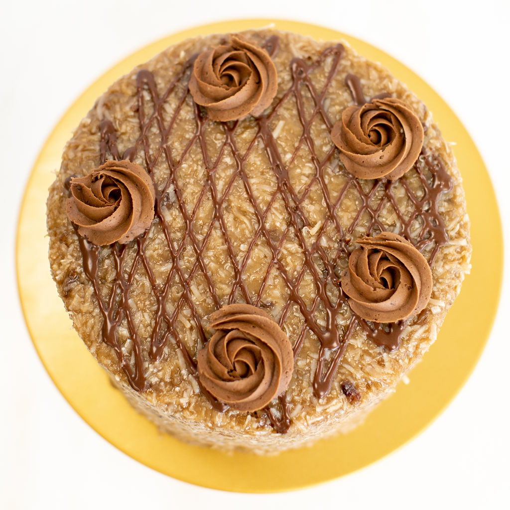 German Chocolate Cake - Order Online - Local Bakery Houston – Rustika Cafe  and Bakery