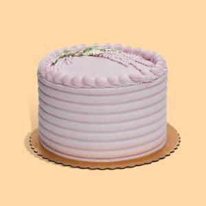 Lavender Cream Cake