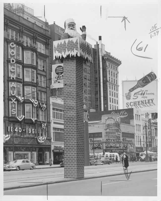 Santa Claus on Canal Street