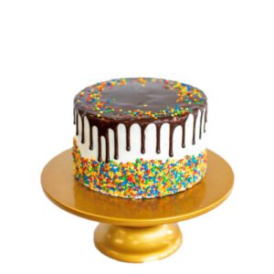 Chocolate Drip Birthday Cake