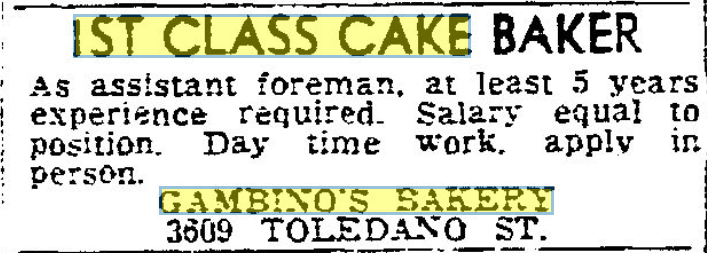 How 75 Years of Help Wanted Ads Tell the Story of Gambino’s and the Wider World