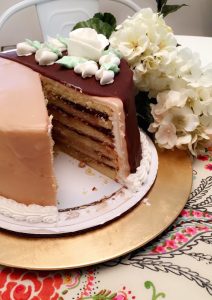 Doberge Cake Recipe | New Orleans Doberge Cake Recipe | HungryForever |  Recipe | Cake recipes, Doberge cake, Desserts