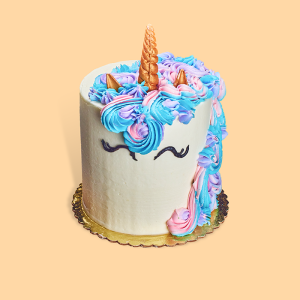 Rainbow Unicorn Cake