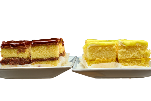 Chocolate and Lemon Doberge Squares - Image 2