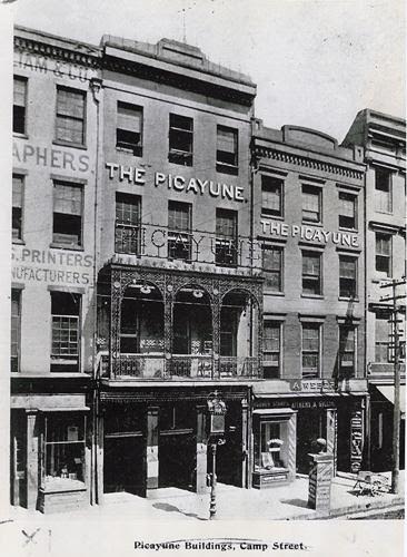 The Picayune building was once on the 300 block of Camp Street.