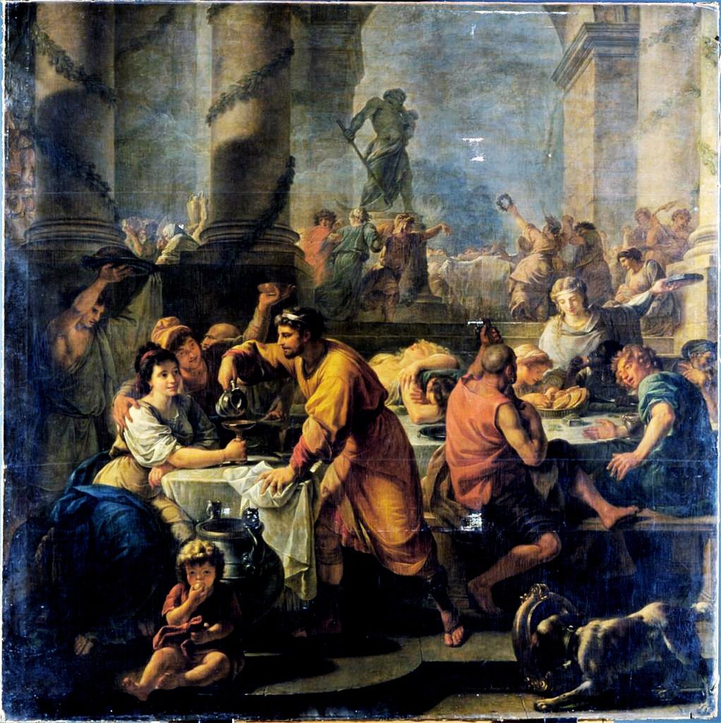 Saturnalia (1783), a painting by Antoine Callet