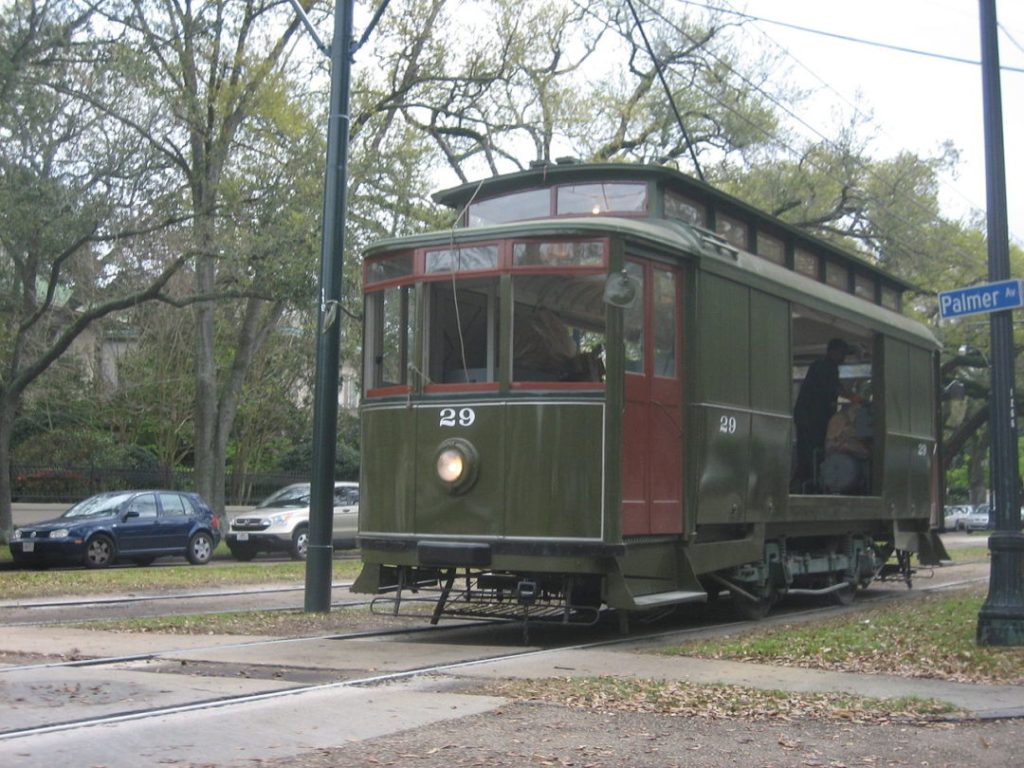 The city’s oldest Streetcar still in use, this 19th century Bacon & Davis streetcar is still in use as a maintenance vehicle. Photo taken in 2008. Courtesy of Wikipedia.