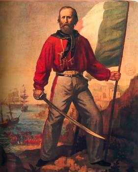Giuseppe Garibaldi on May 11, 1860 during the unification of Italy.
