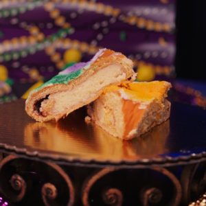 Cream Cheese Filled King Cake