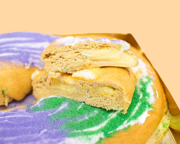 Bavarian Cream Filled King Cake