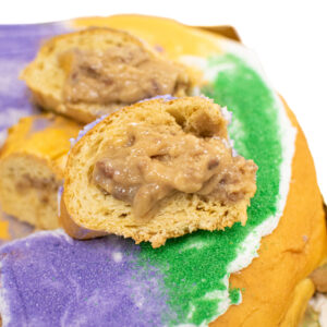 Pecan Praline Filled King Cake